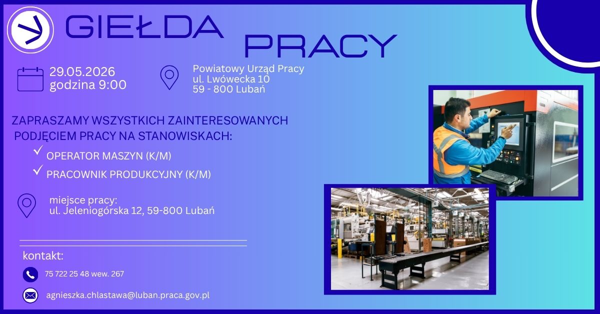 Obrazek dla: Zaproszenie na giełdę pracy