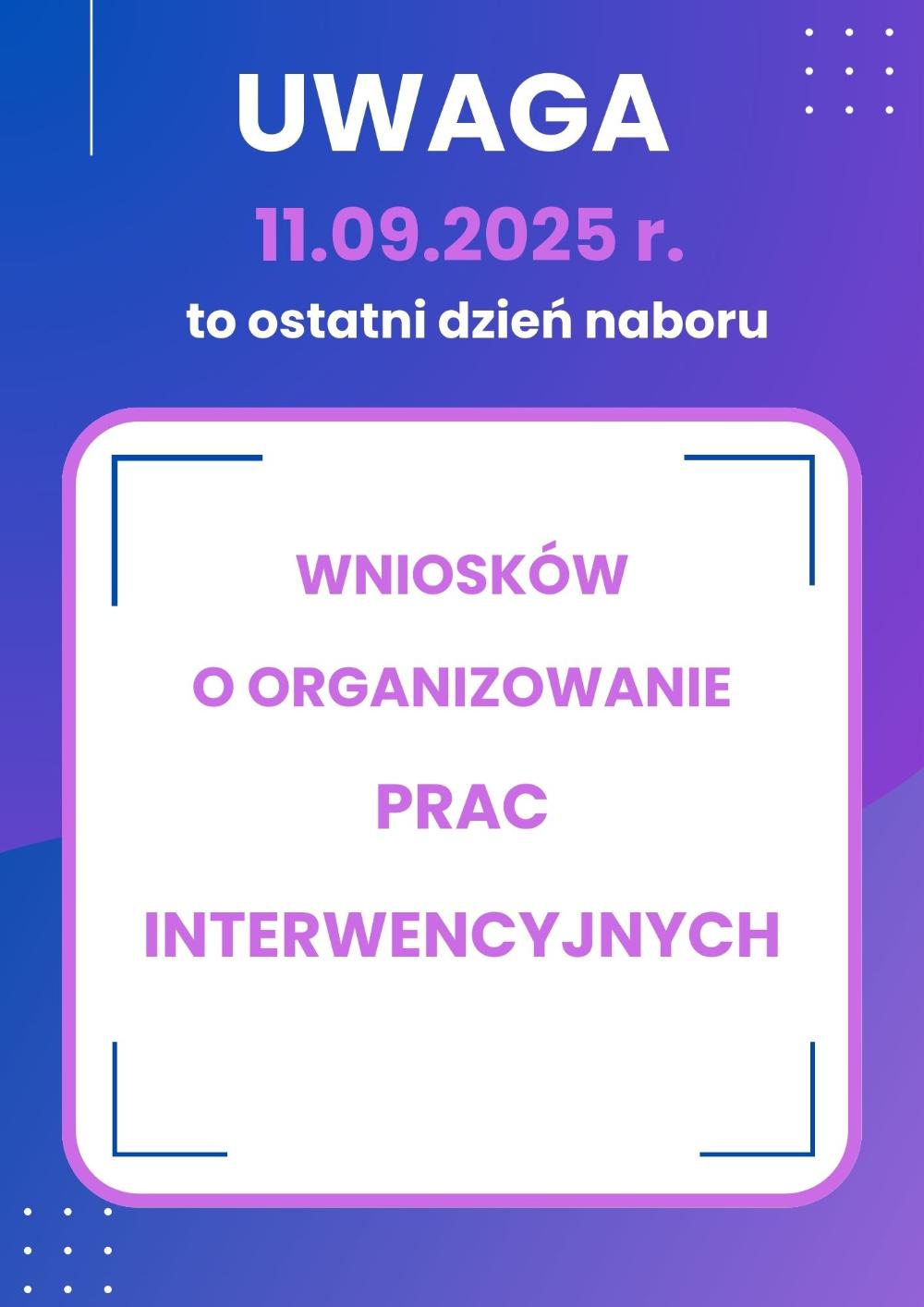 prace interwencyjne